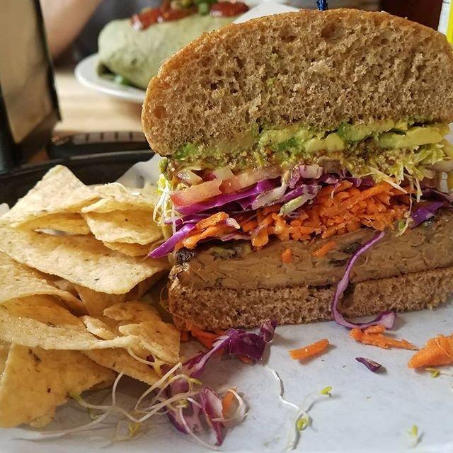 Social media post by vegetariantraveler