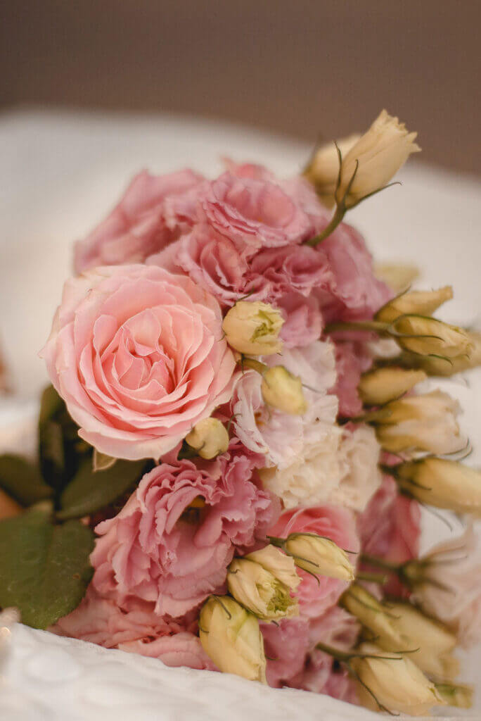 bouquet of flowers Lake Tahoe Wedding