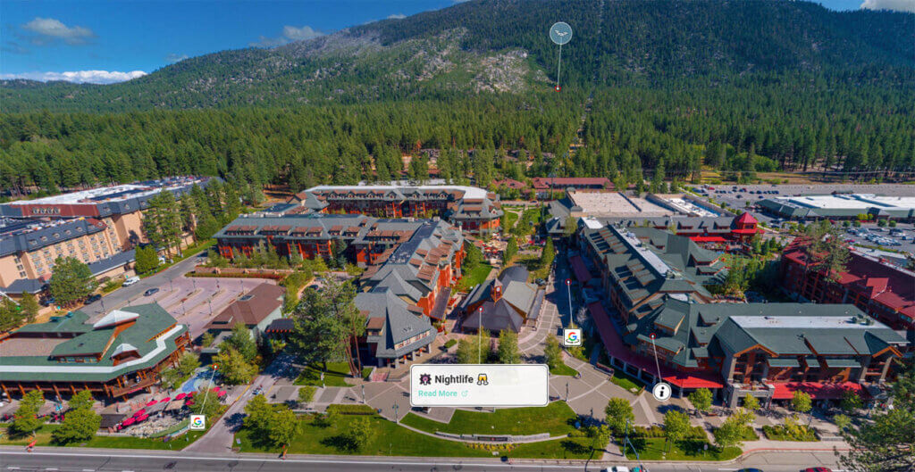 Heavenly Village from above via SkyNav