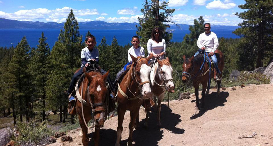 Horseback Riding Lake Tahoe Zephyr Cove Stables