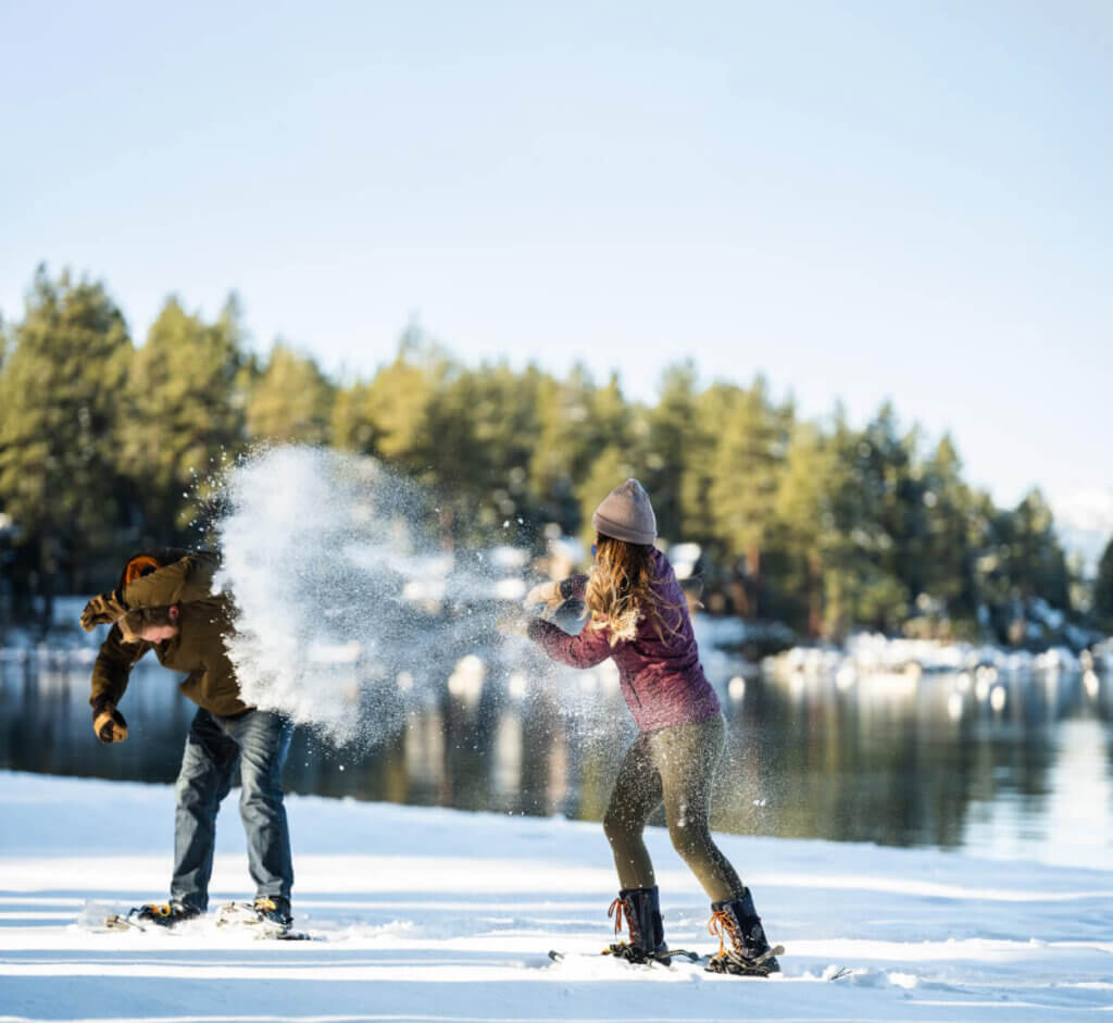 Snowshoeing Lake Tahoe
