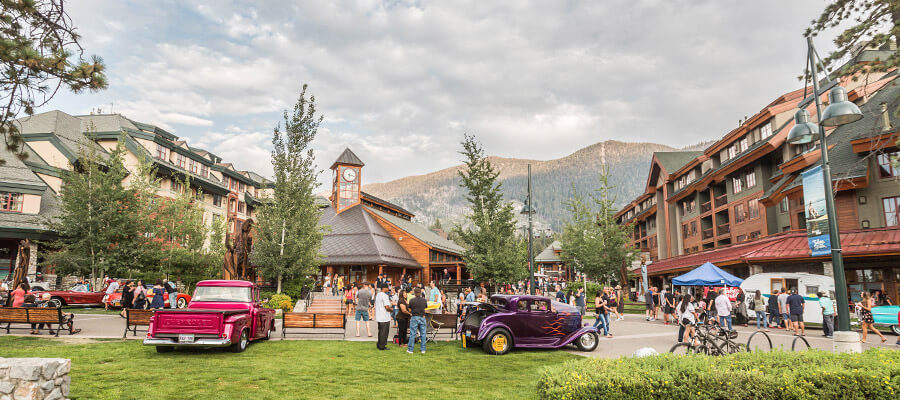 Heavnely Village Car Show Lake Tahoe