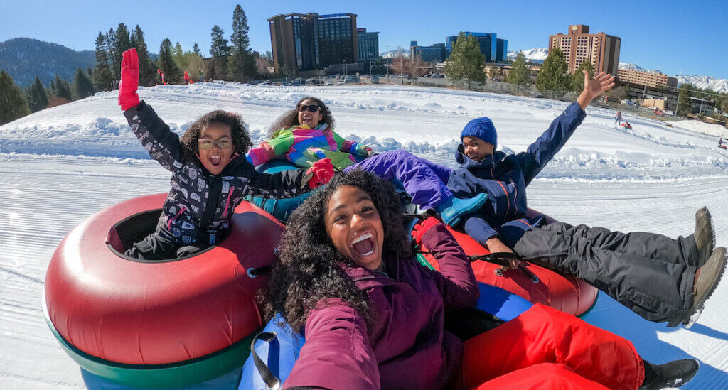 Snow Tubing at Stateline