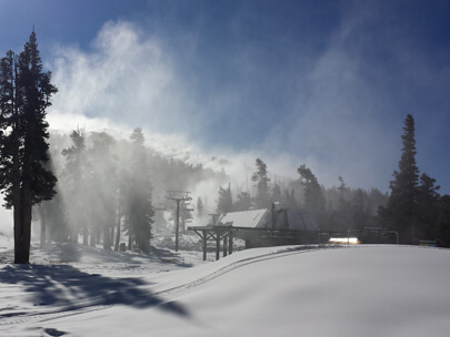 Making Snow at Heavenly Mountain