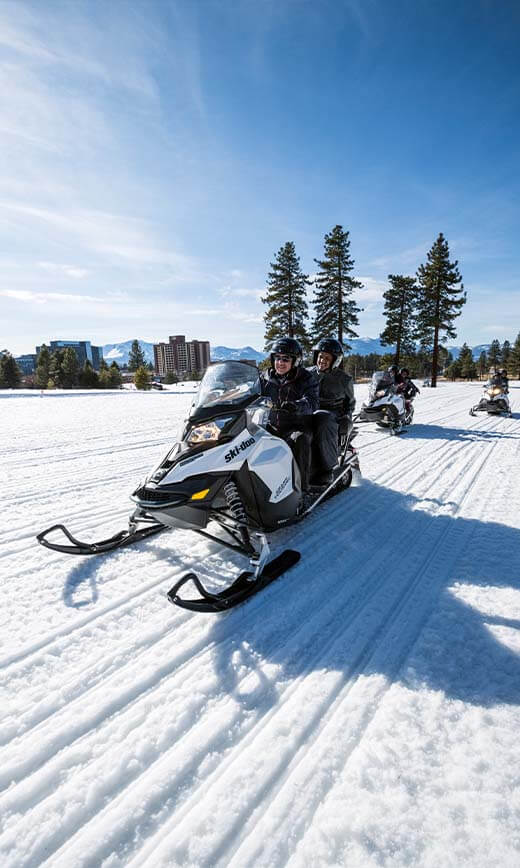 snowmobiling