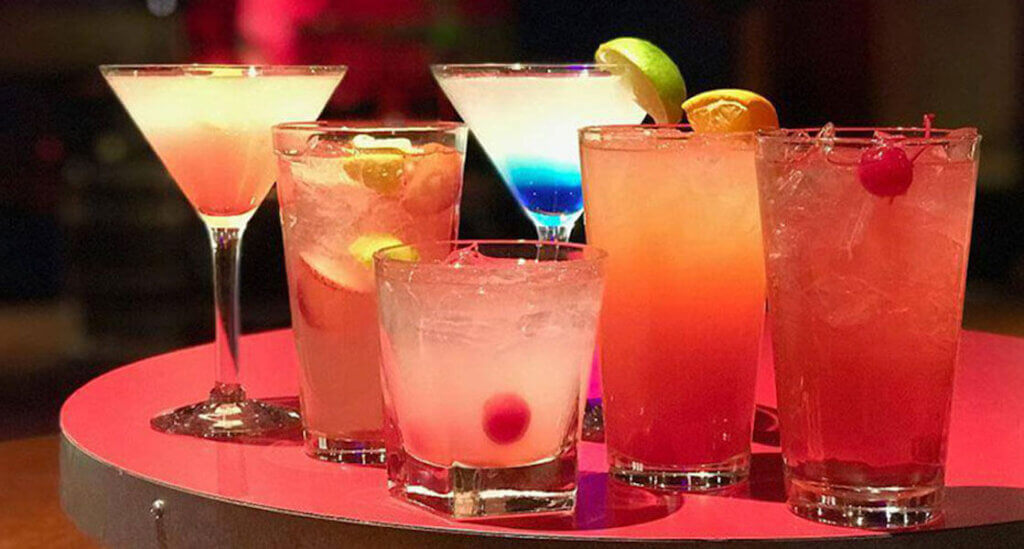 Cocktails at Taco at Harveys Casino