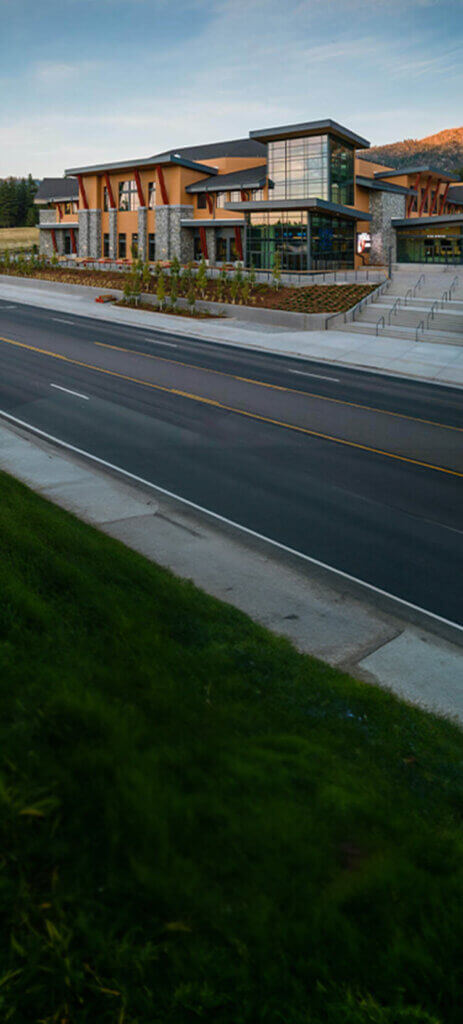 tahoe blue event center exterior