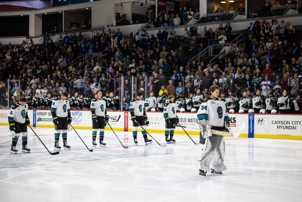 Tahoe Knight Monsters Hockey at the Tahoe Blue Event Center