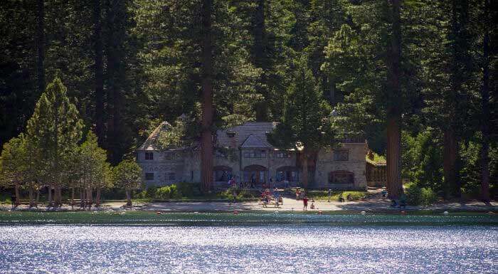 Vikingsholm Castle at Emerald Bay Lake Tahoe