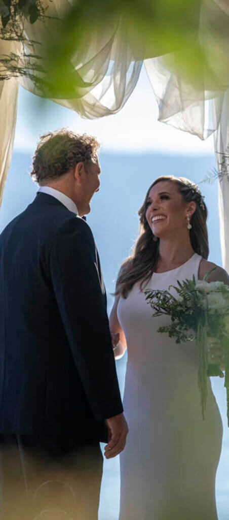 Wedding Couple Lake Tahoe