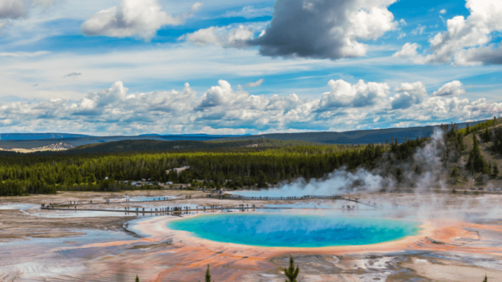 Yellowstone hot pool