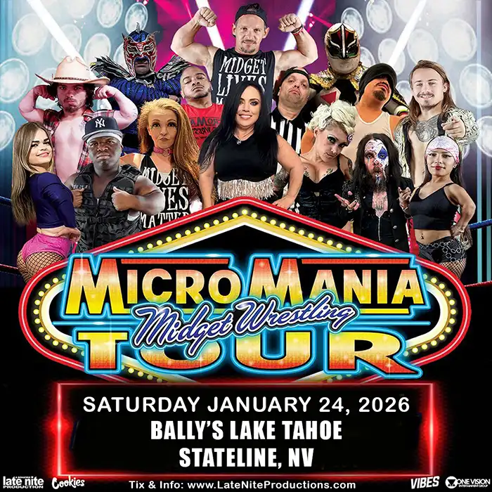 MicroMania Midget Wrestling Bally's Lake Tahoe